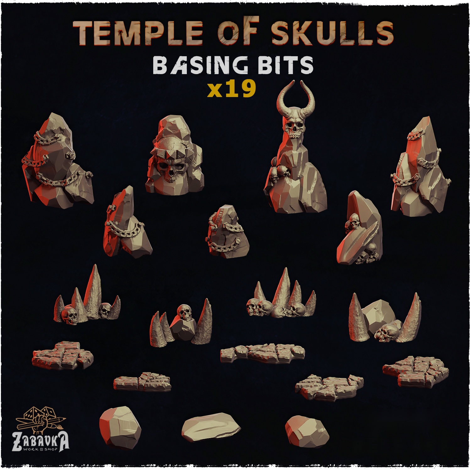 Temple of Skulls Basing Bits — creator artwork 1