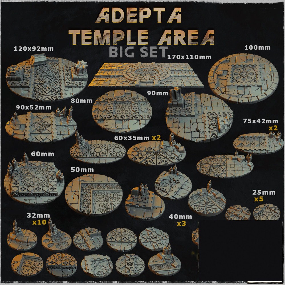 Adepta Temple Area Bases