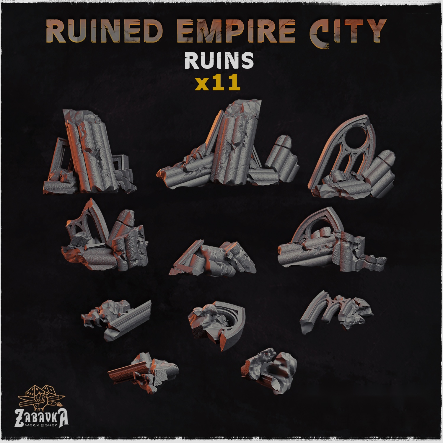 Ruined Empire City Ruins — creator artwork 1