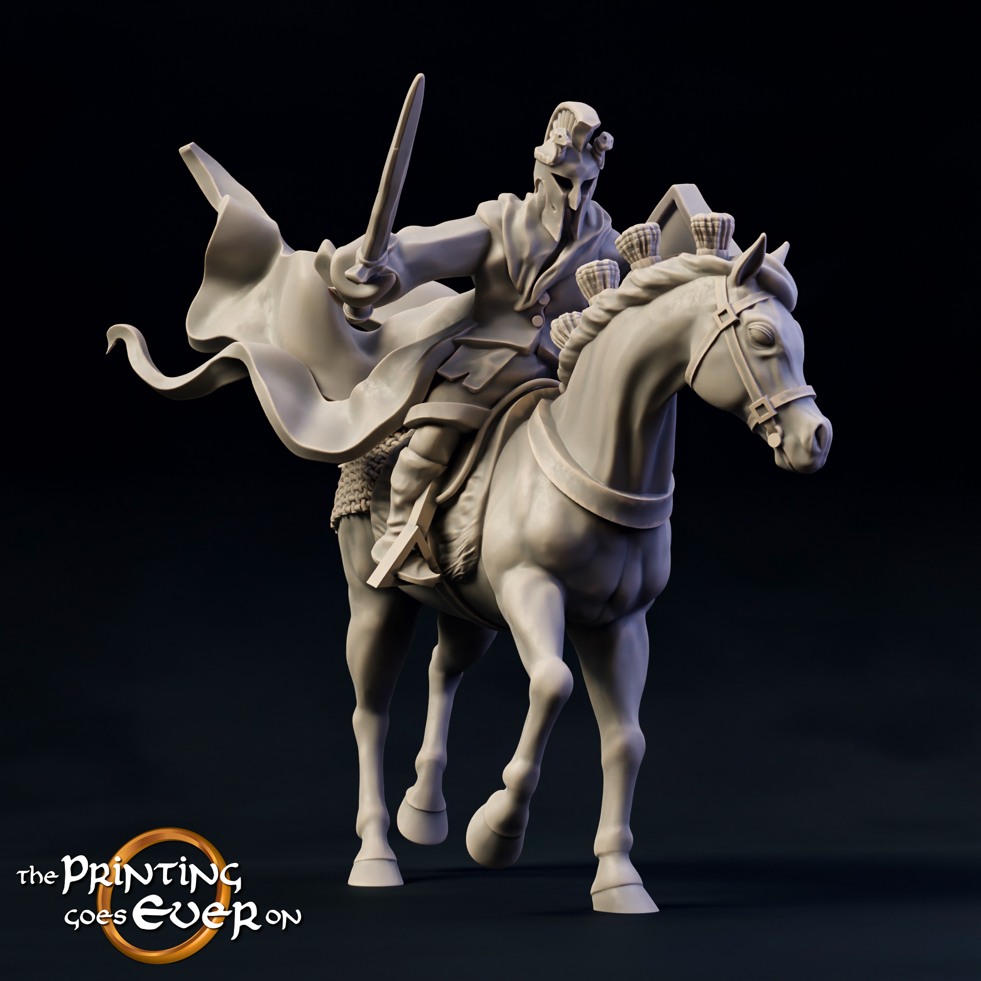 Dark Myrmidon Mounted