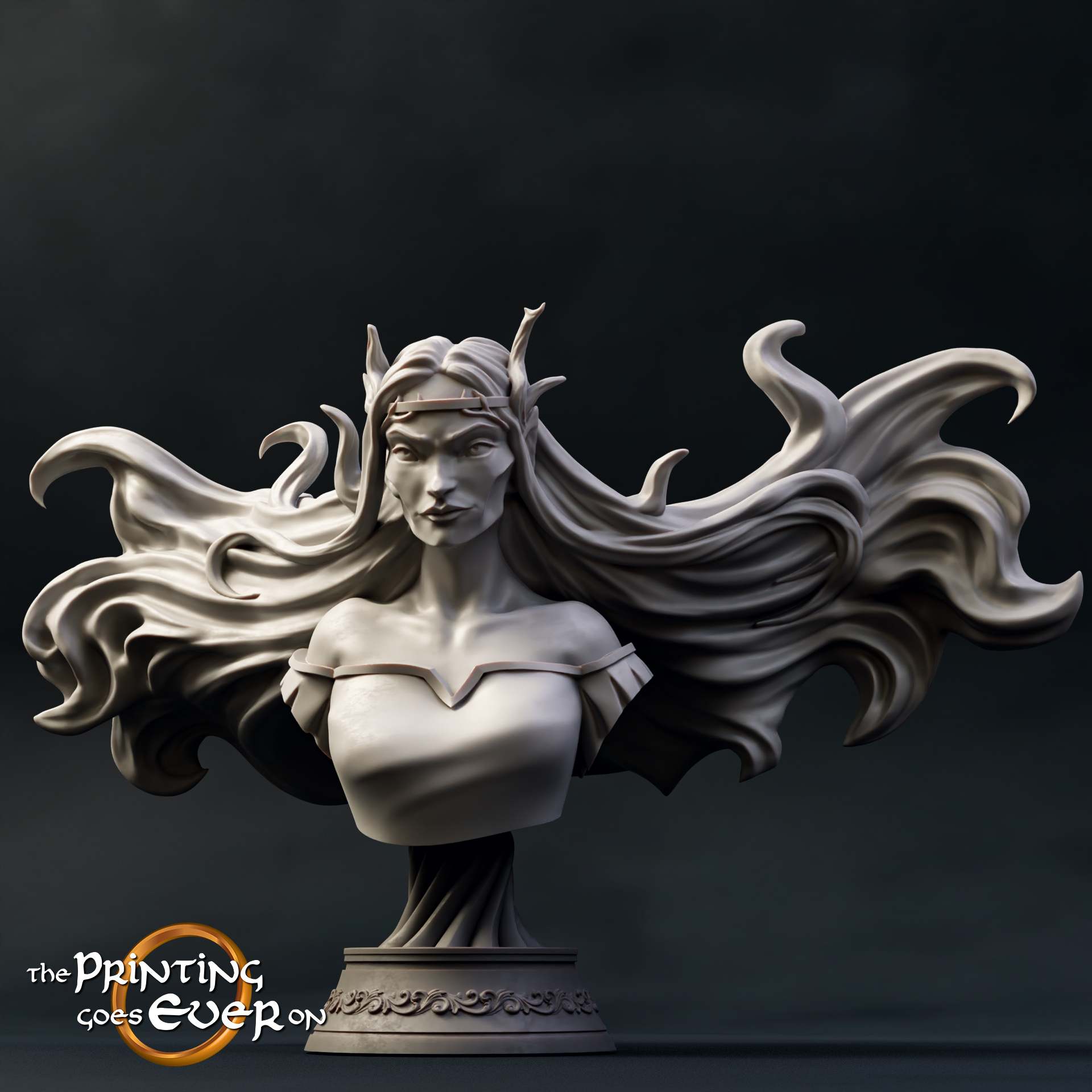 Busts - Elven Witch and Queen Gladhiel