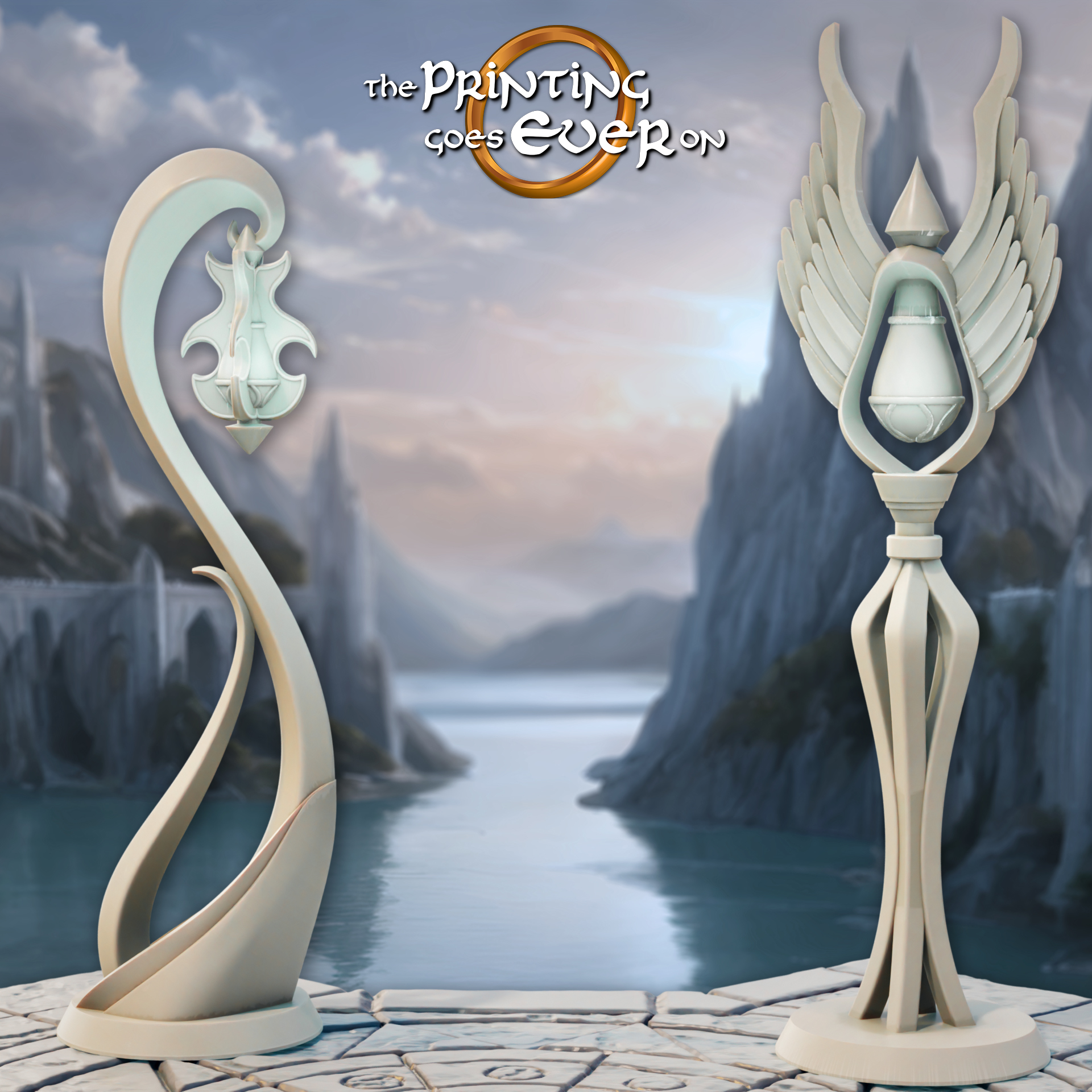 Elven Lamp Posts