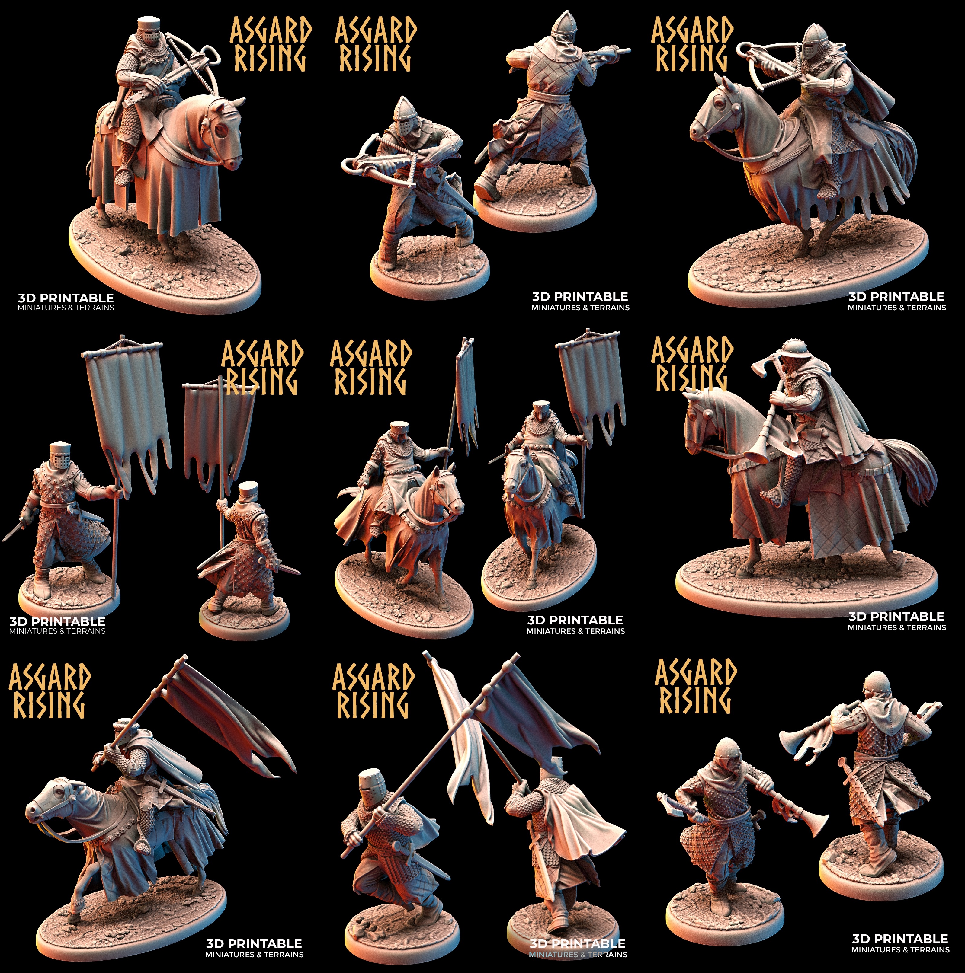 Medieval Arms Addon Pack I (Knights & Cavalry) — creator artwork 1