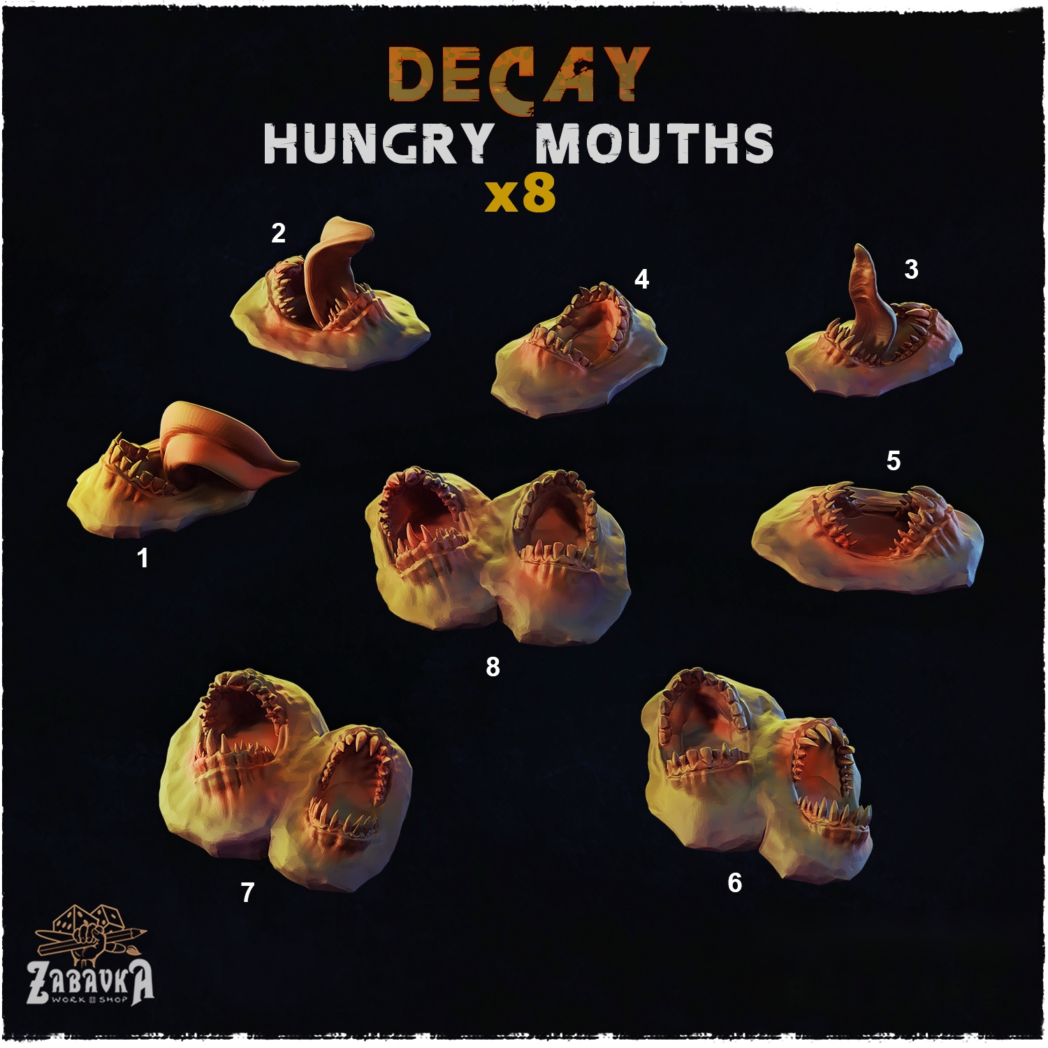 Decay Hungry Mouths — creator artwork 1