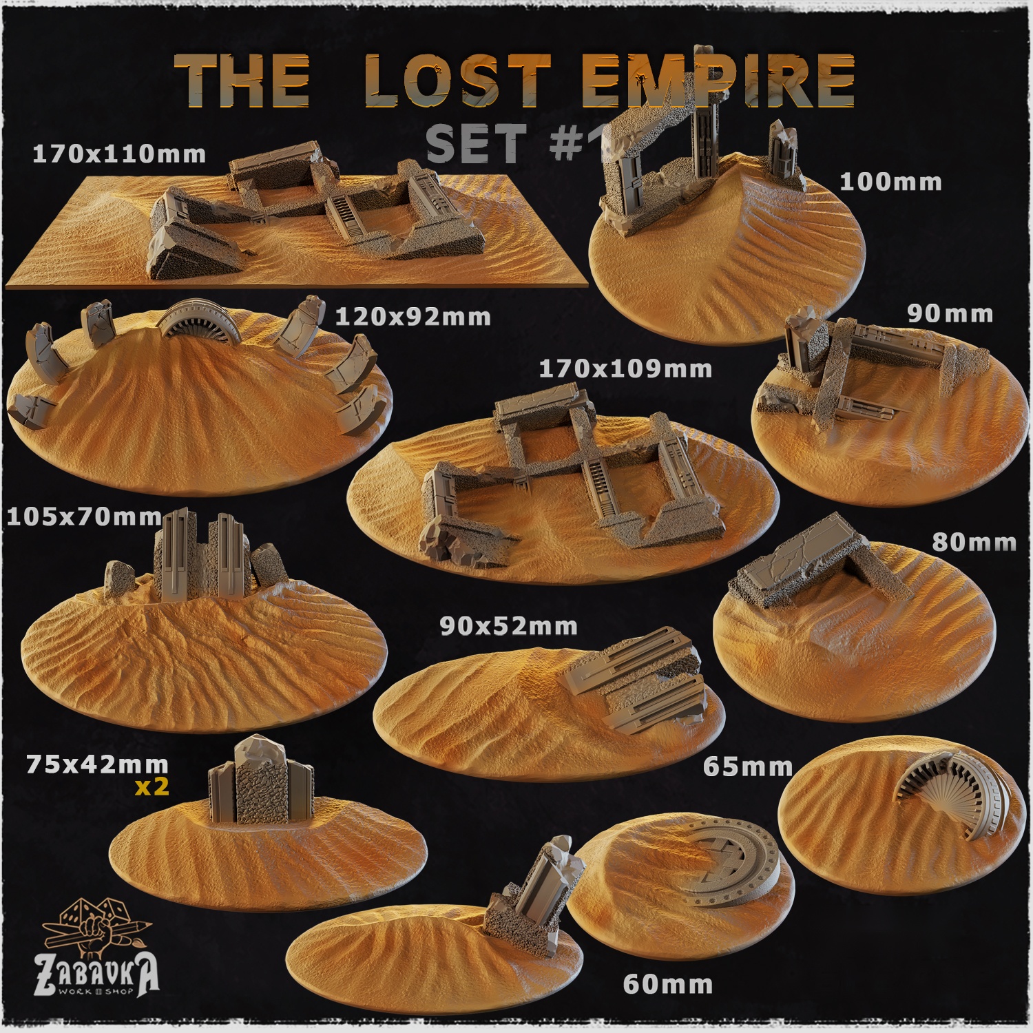 The Lost Empire Toppers — creator artwork 1