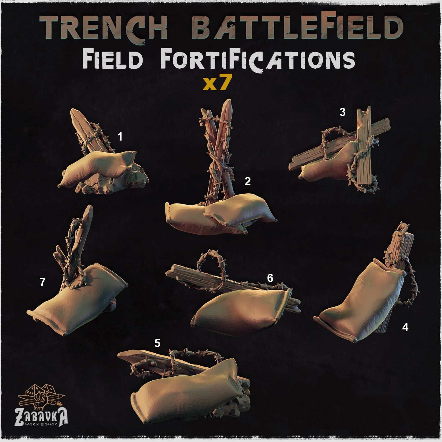 Trench Battlefield Field Fortifications — creator artwork 1