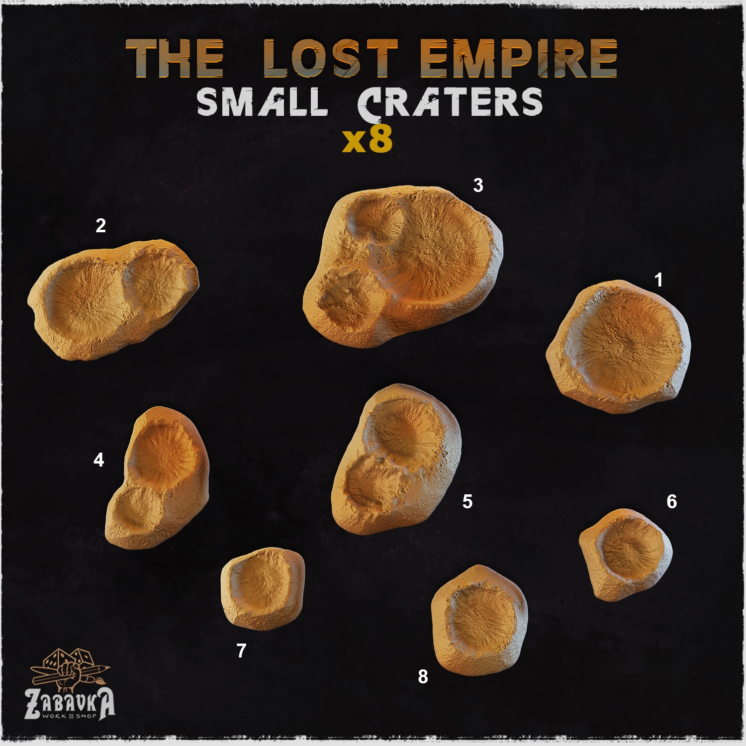 The Lost Empire Small Craters — creator artwork 1