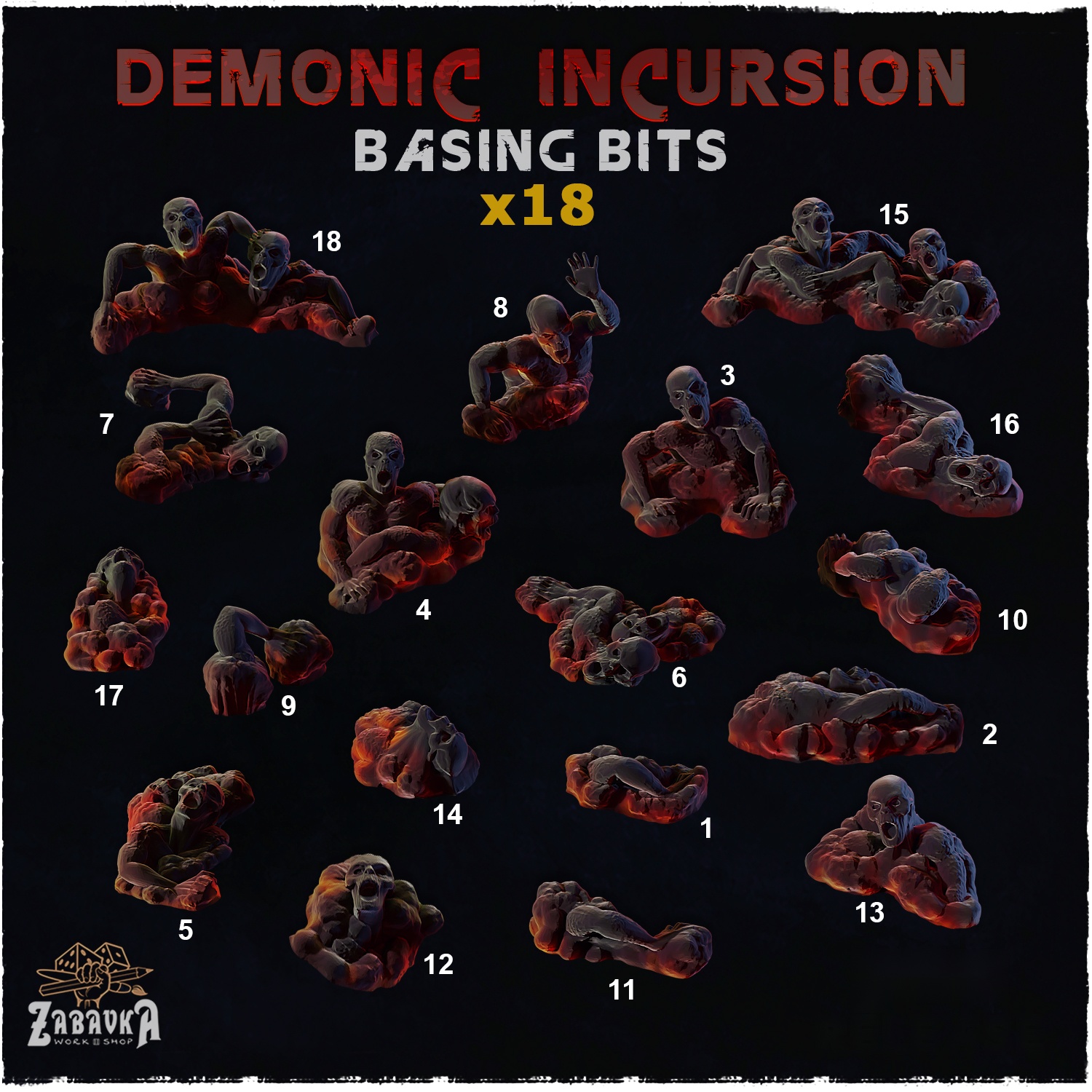 Demonic Incursion Basing Bits — creator artwork 1
