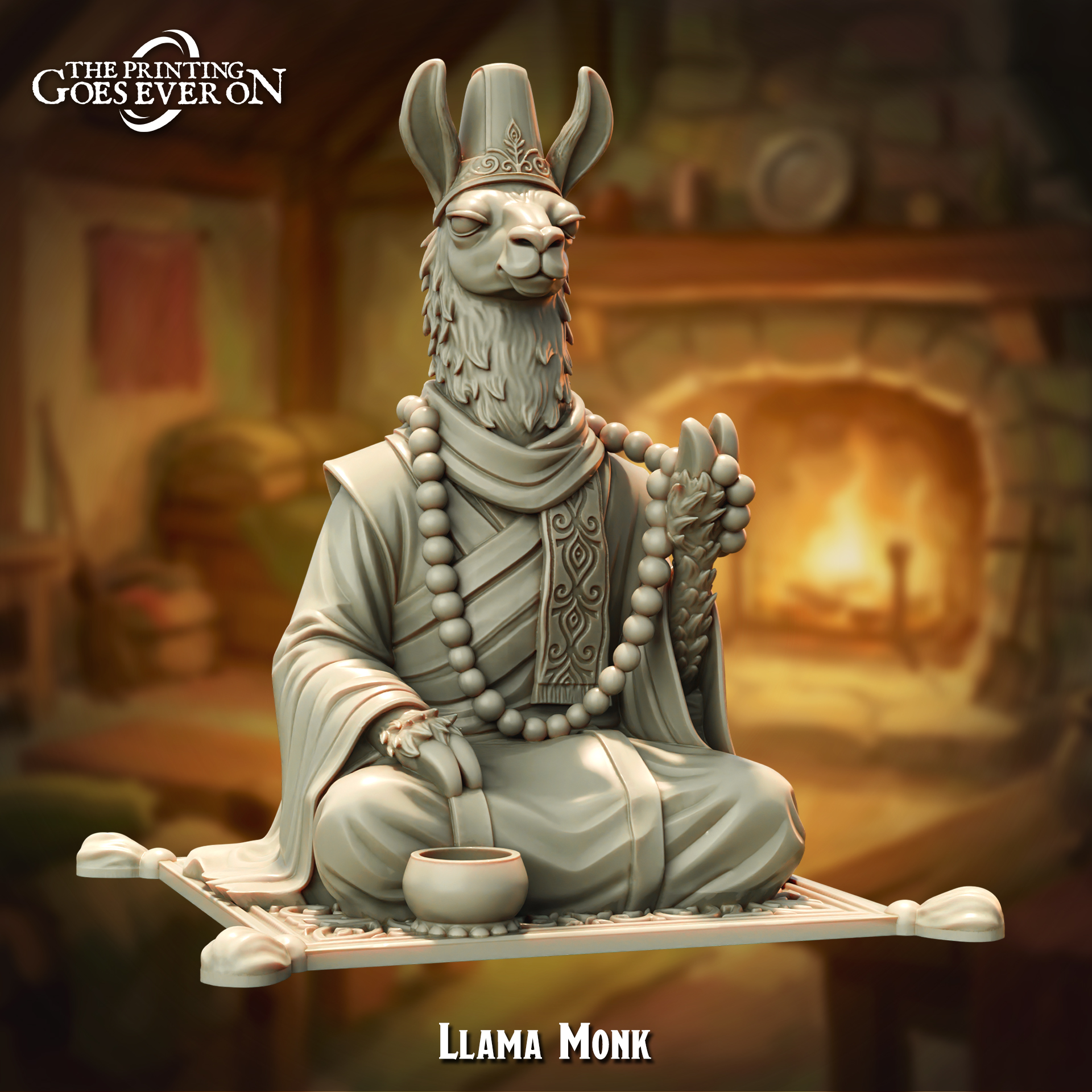 Llama Monk