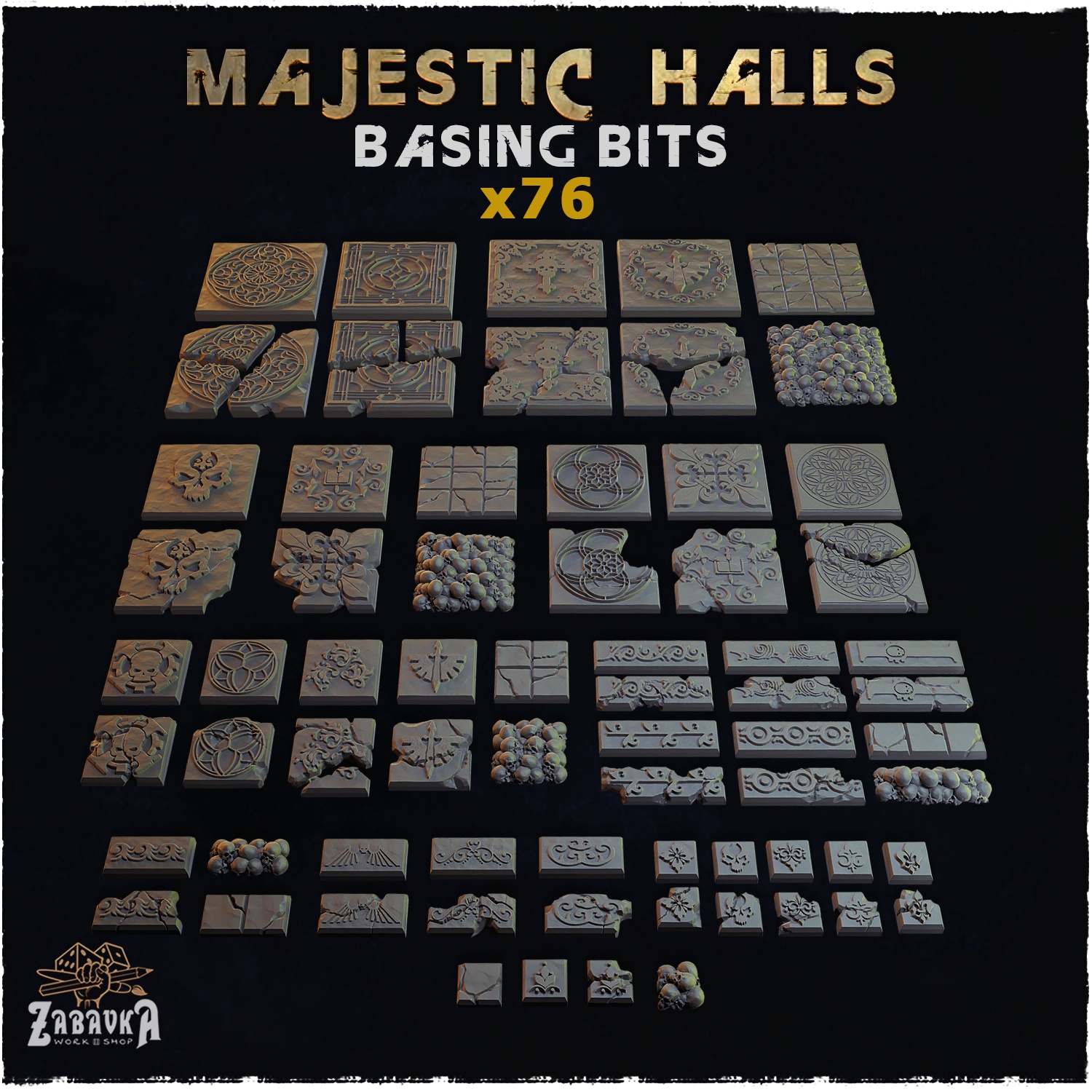 Majestic Halls Basing Bits — creator artwork 1