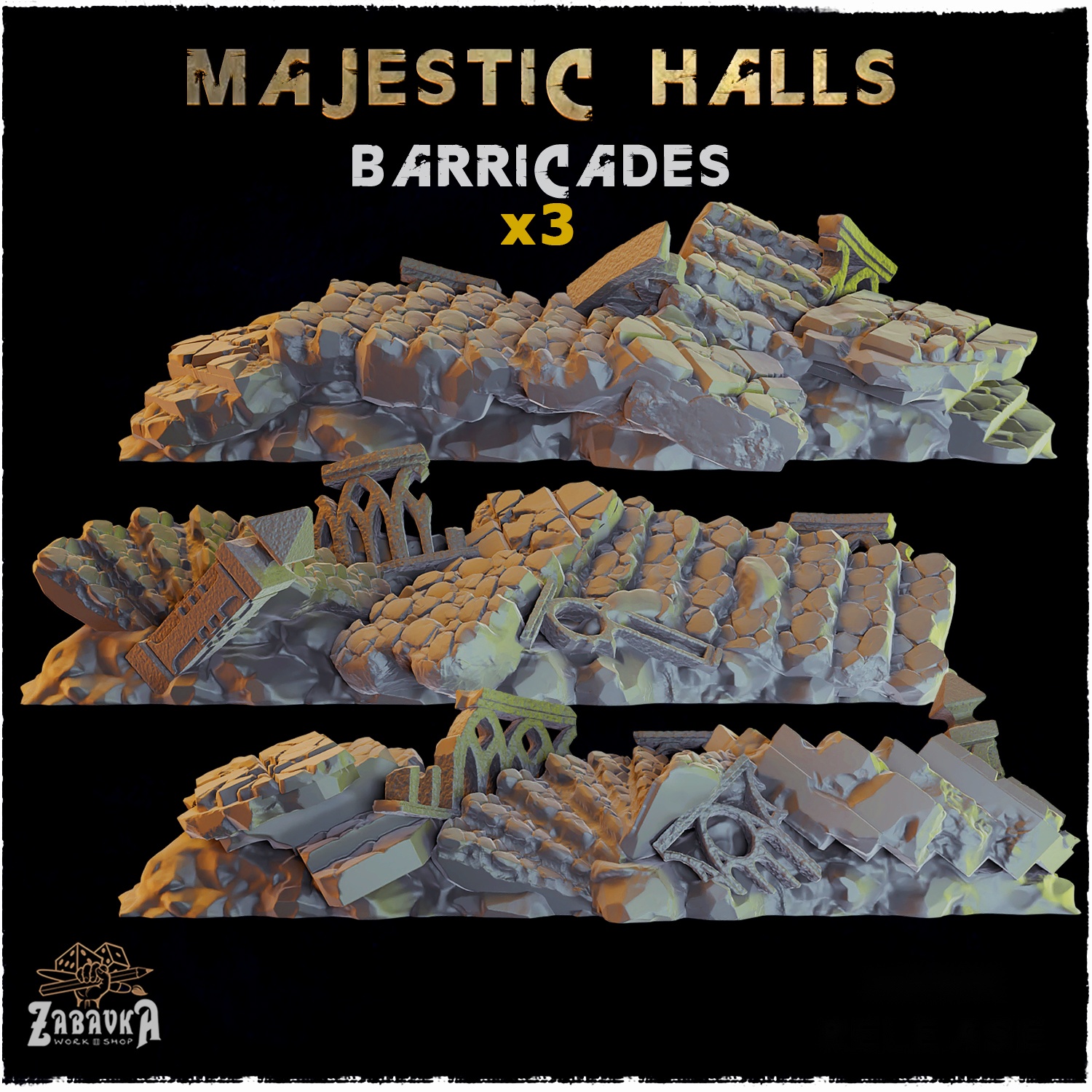 Majestic Halls Barricades — creator artwork 1