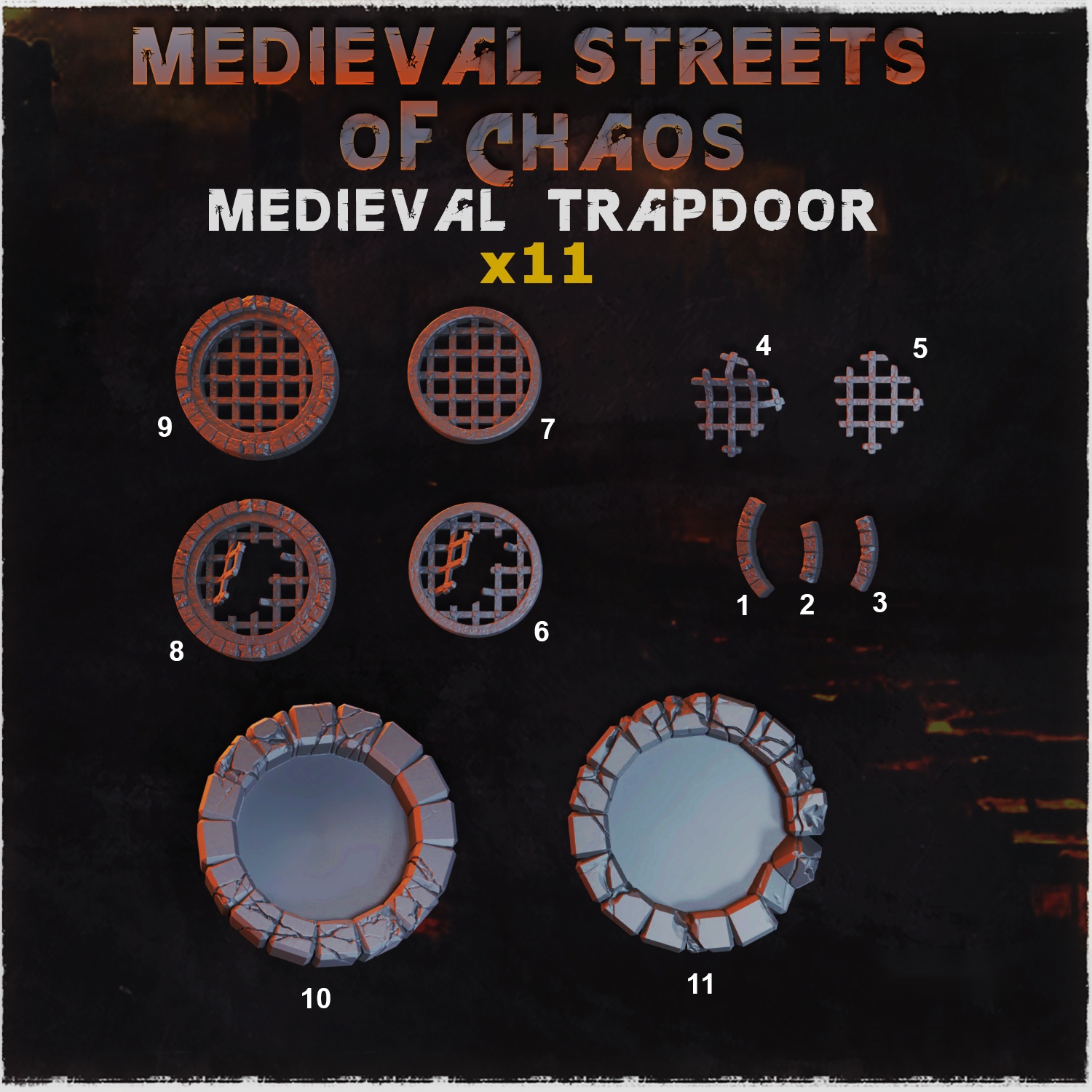 Medieval Streets of Chaos Medieval Trapdoors — creator artwork 1