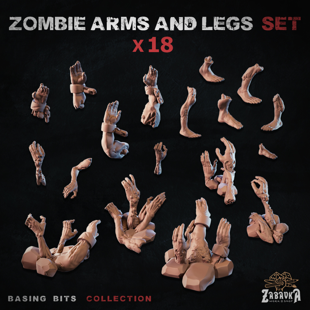 Zombie Arms and Legs - Basing Bits — creator artwork 1