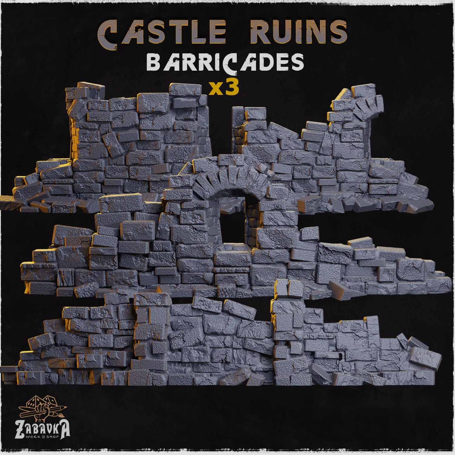 Castle Ruins Barricades