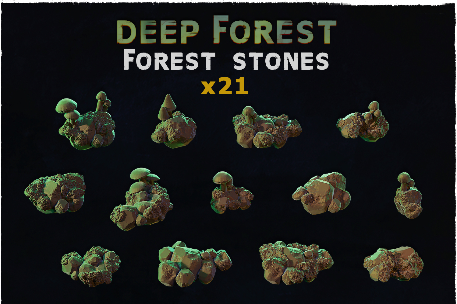 Deep Forest Forest Stones