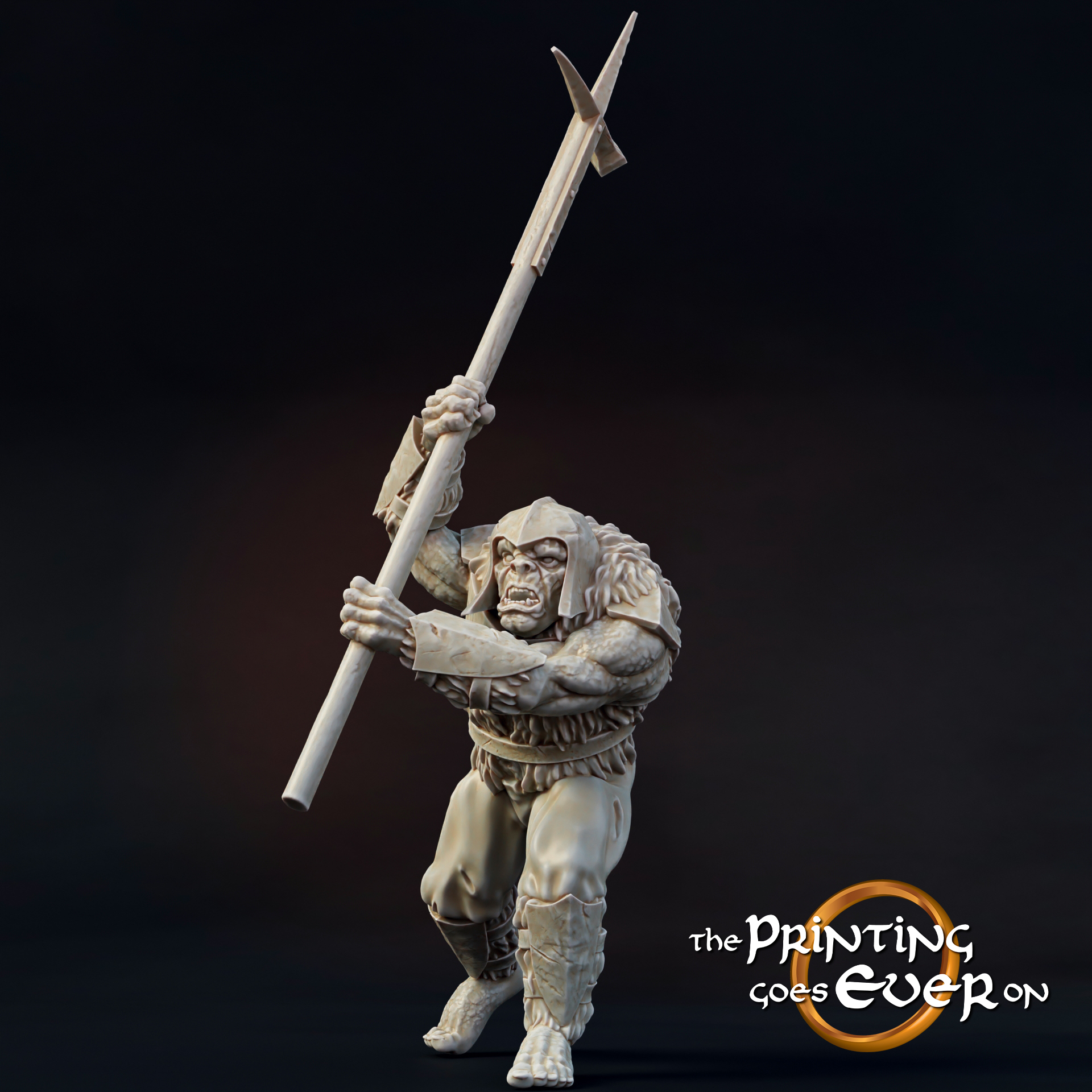 Orc Polearm B