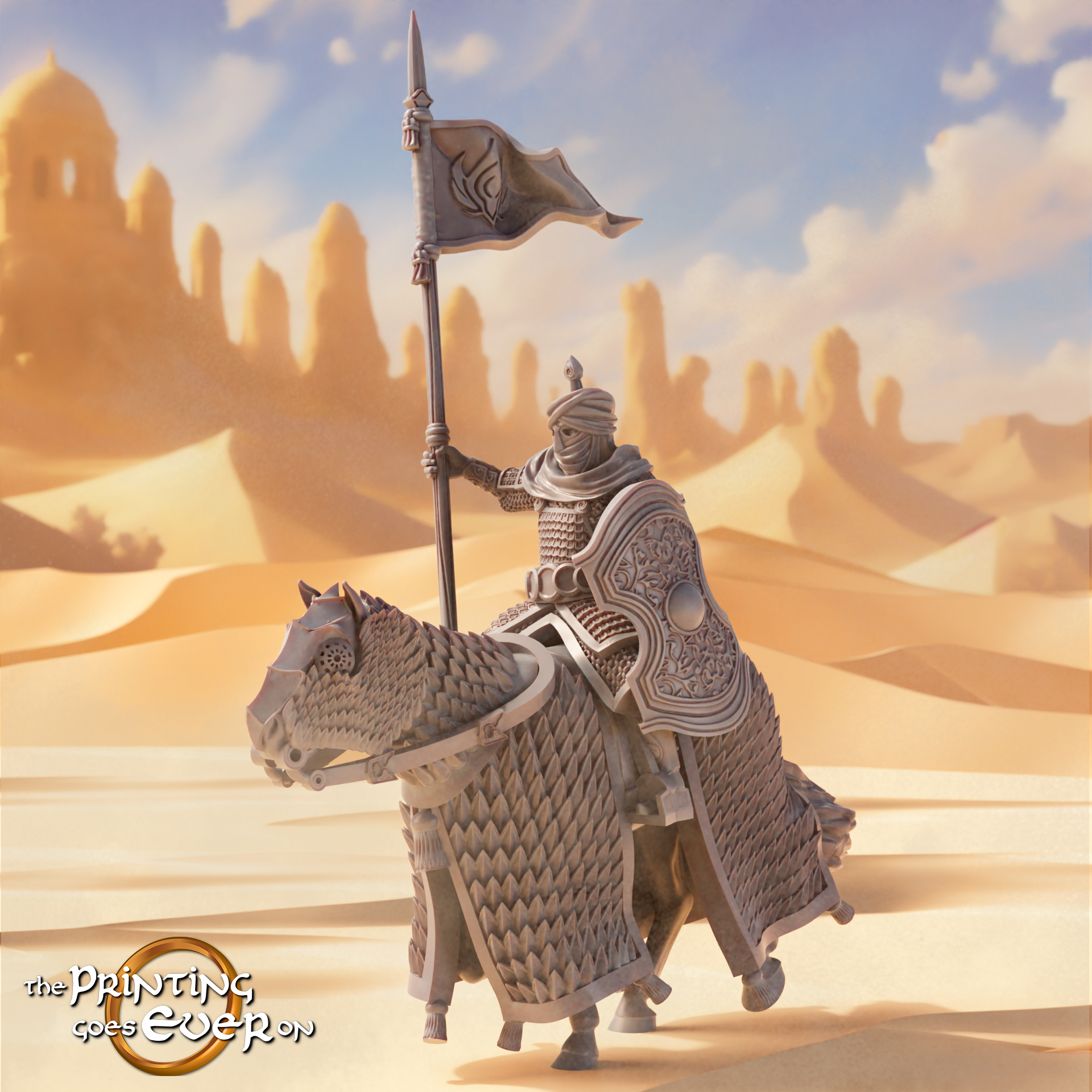 Easterner Cataphract Banner Bearer