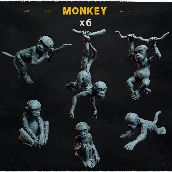 Monkeys - Basing Bits — creator artwork 1