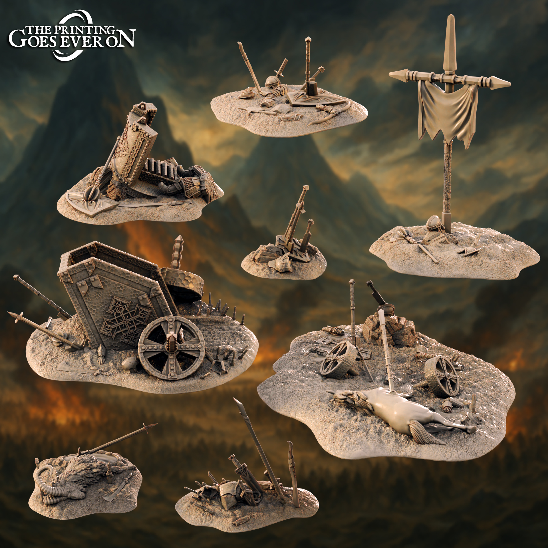 Battlefield Scatter Terrain